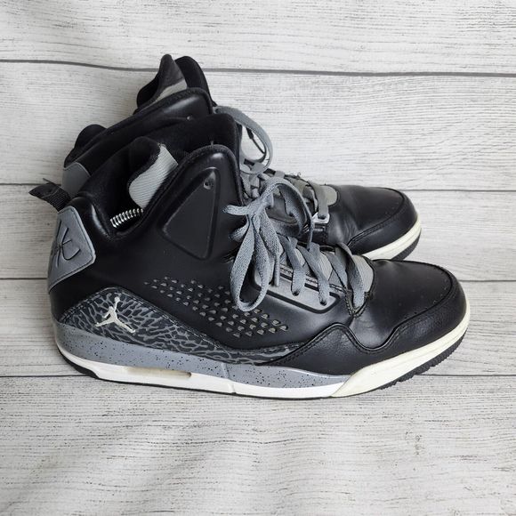 Nike Air Jordan Flight SC-3 Premium Sneakers Shoes Black Gray Size 11 641444-003 main image 8